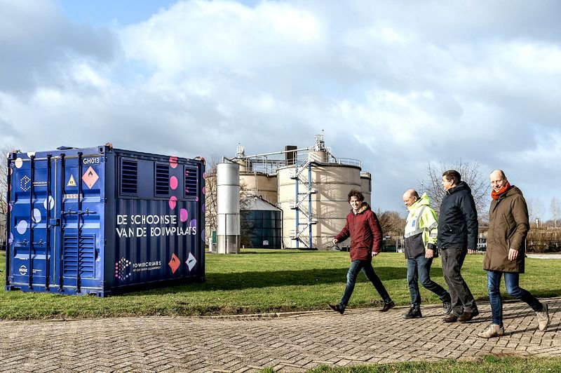Duurzaam biogas rioolwaterzuivering Zaandam-Oost